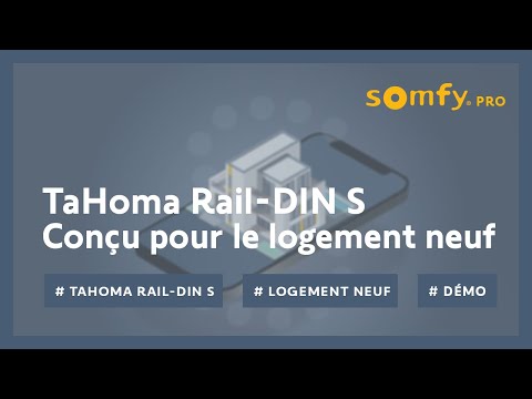 TaHoma® Rail-DIN S - Connecter un logement n’a jamais été aussi simple | Somfy pro