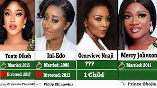 50 NOLLYWOOD ACTRESSES AND THEIR MARITAL STATUS IN 2023