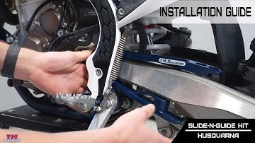 TM Designworks Slide-N-Guide Kit | How-To Install | 2022 Husqvarna FX350