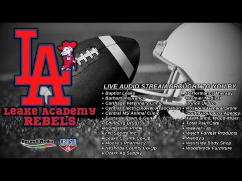 AUDIO ONLY: Football - Leake Academy vs. Silliman Institute (October 27, 2023)