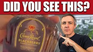 Crown Royal Is Offering Free Bottles of Blackberry Whiskey Due to Damaged Packaging Issues?