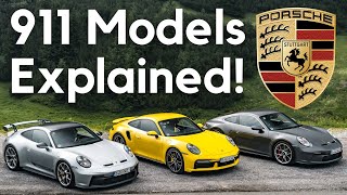 All Porsche 911 Models Explained (992 Generation)