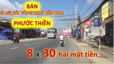 [BÁN] lô đất 305m hai mặt tiền xã phước thiền sát vòng xoay bến cam – bất động sản nhơn trạch