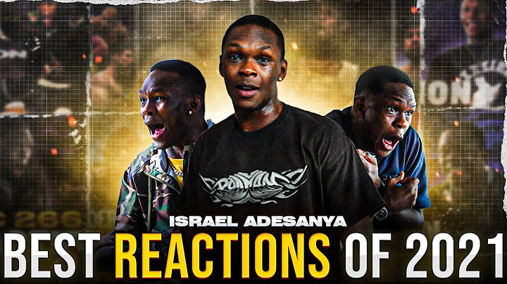 The Best Israel Adesanya UFC Reactions of 2021