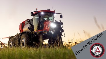 Case IH 50 Series Sprayer How to Set Rate and Pressure Presets in AIM Command FLEX II