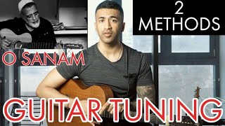 How to Tune Guitar For O Sanam For BEGINNERS