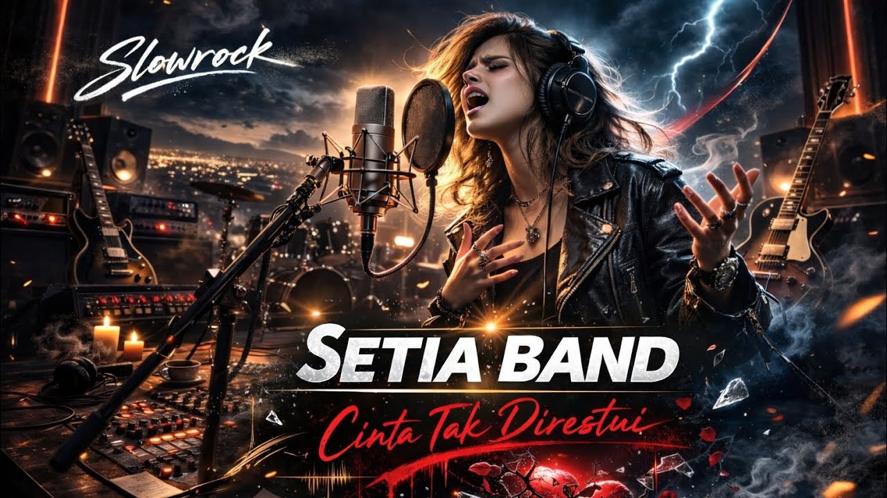 Cinta tak direstui - Setia Band | Slowrock version 