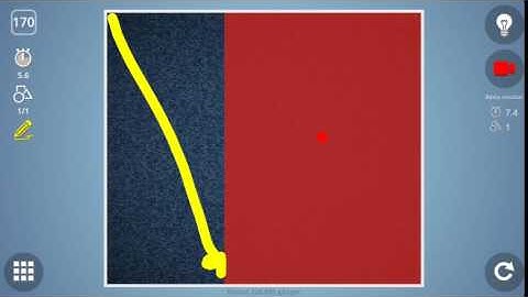 Check out how I solved level 170 in Brain It On! #BrainItOn