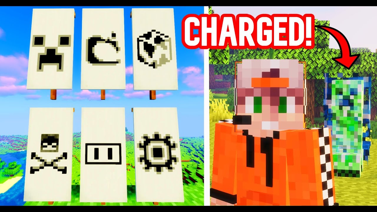 HOW TO GET ALL BANNER PATTERNS IN MINECRAFT!! - YouTube