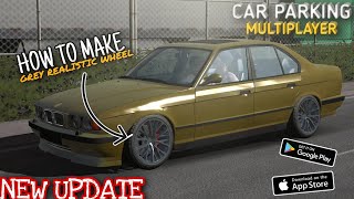 How To Make Realistic Grey Wheel || Car Parking Multiplayer New Update