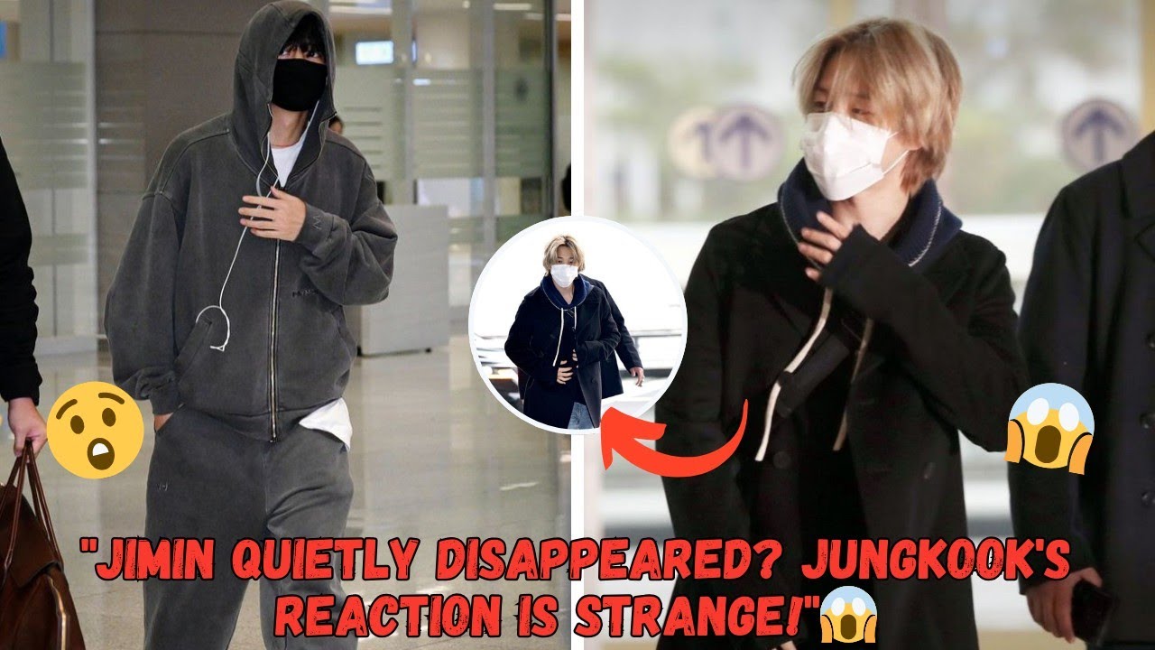 Army Shocked! Jimin disappeared quietly ... Jungkook's attitude afterwards made the ARMY nervous! 😳✨