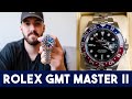 PEPSI Stainless Steel ROLEX GMT Master II 126710 w/ Black Dial Watch (UNBOXING&amp;REVIEW)