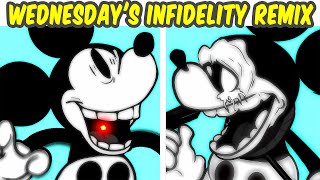 Friday Night Funkin' VS Mickey Mouse - New Wednesday's Infidelity Reanimated Remix Week (FNF MOD)
