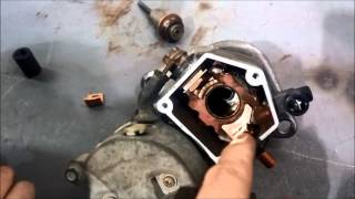 Replacing starter solenoid contacts (Nippondenso)