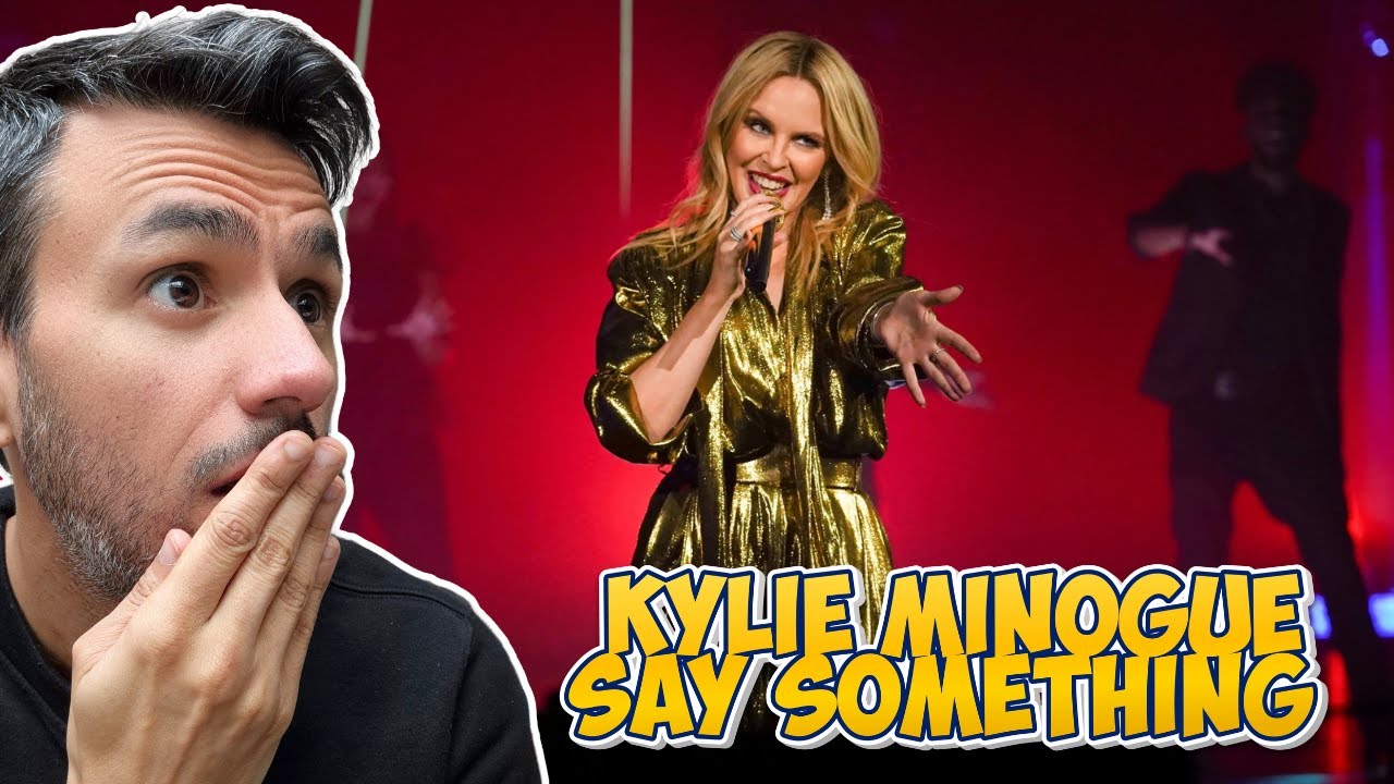 Kylie Minogue - Say Something (REACTION) First Time Hearing live at Infinite Disco