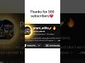 Thanks for 300 subscribers ❤️ #ytshorts #cricketlover @prani_edits18