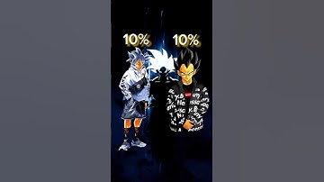 Drip Goku vs Drip Vegeta 🥵🥶 #whoisstrongest #goku #vegeta #dragonball #shorts
