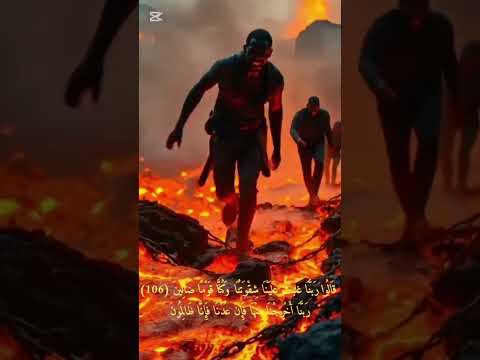الم تكن اياتي تتلى عليكم فكنتم بها تكذبون صورة من حوار الله مع الكاذبين