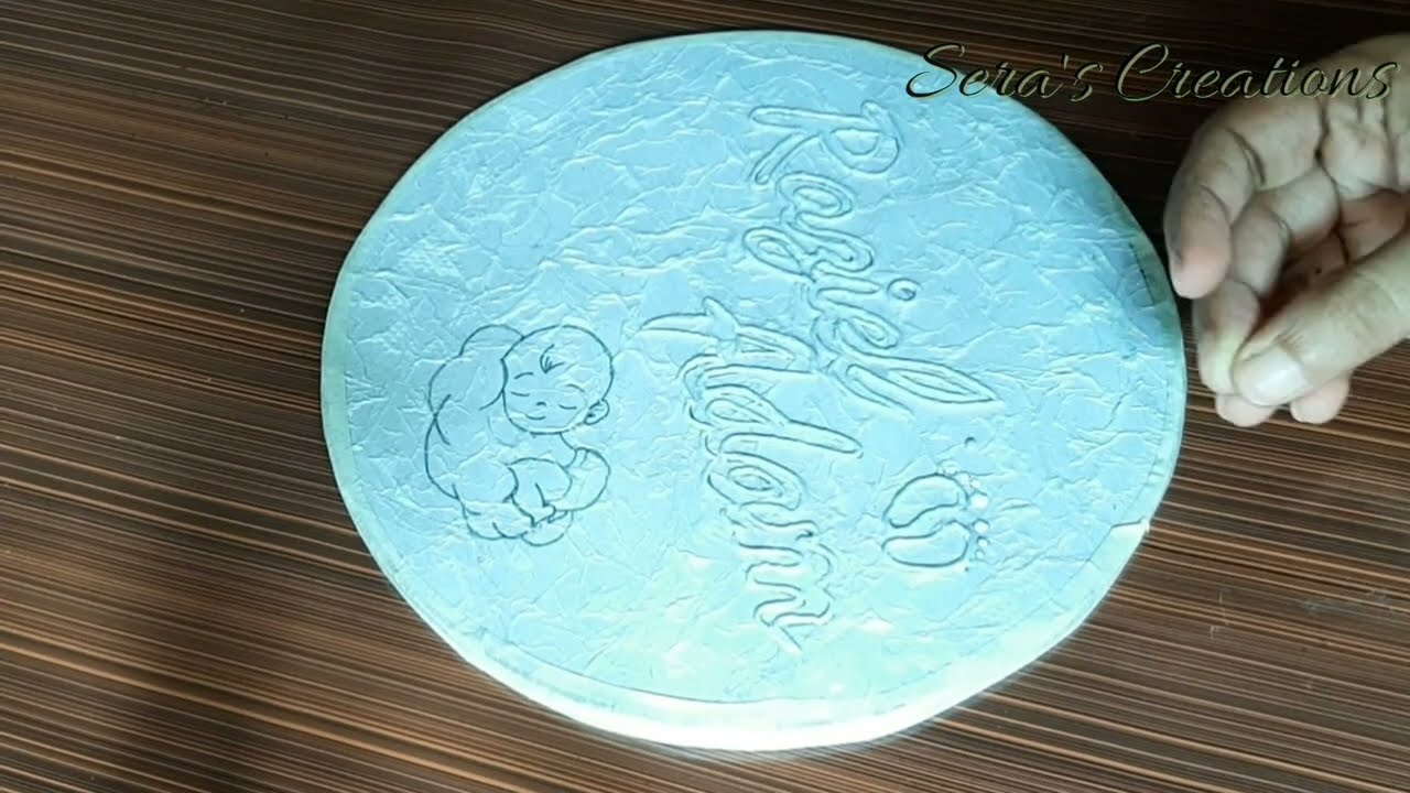 Cardboard wall hanging with name cardboard craft Wall hanging craft