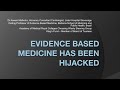 Dr aseem malhotra  evidence based medicine has been hijacked