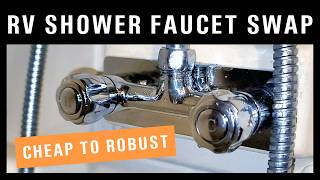 How to Replace RV Shower Faucet/Mix-Valve (KES All-Metal)