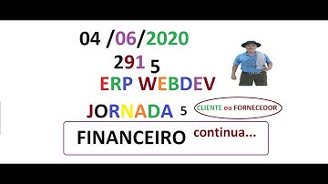 DICAS 2915 - WEBDEV - ERP WEB MATOS - AULA 80 - JORNADA 5 - CLIENTES-FORNECEDORES