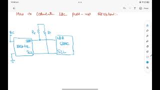 Learn how to calculate the I2C pull-up resistor in a simple way