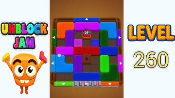 Unblock Jam Level 260 Walkthrough Solution