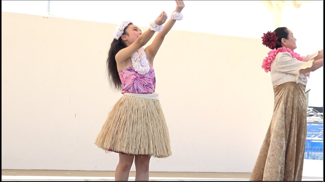 Ka'a Na Ale カアナアレ (はなみずき）『フラ &タヒチフェスティバル』＠道の駅グランテラス 筑西 屋外ステージ 2022/09/25