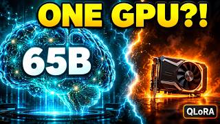 How LoRA and QLoRA Fine-Tune a 65B Model on ONE GPU
