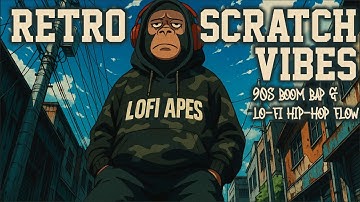 🐒 Retro Boom Bap & Scratch Vibes | 90s Hip-Hop, Vinyl Loops & Lo-Fi DJ Grooves 📼💿