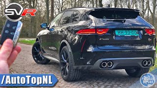 ОБЗОР JAGUAR F PACE SVR НА 550 Л.С / АВТОБАН [БЕЗ ОГРАНИЧЕНИЯ СКОРОСТИ] от AutoTopNL