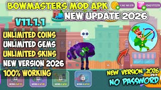 Bowmasters Mod Apk v11.1.1 New 2026 - Unlimited Money &amp; Gems