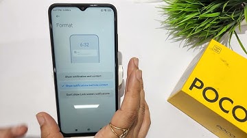 How to hide lockscreen notification in poco C50,C55 | Lockscreen message hide kaise kare