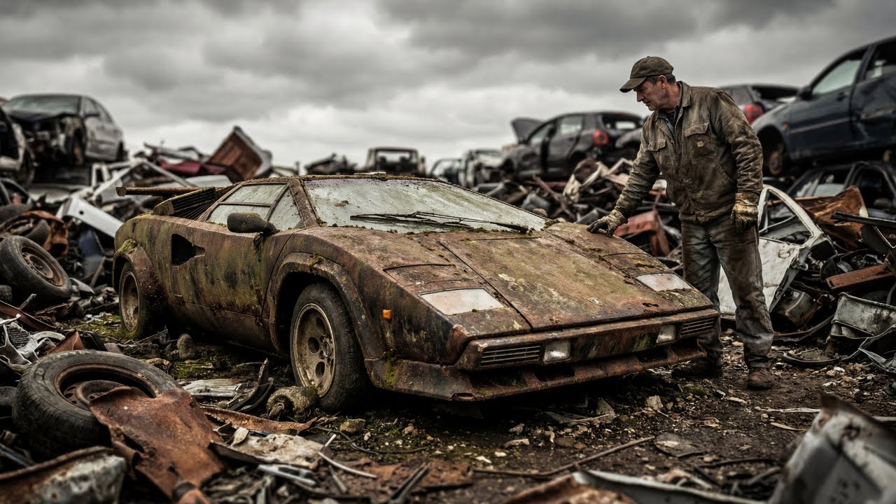 We Found This Legendary Supercar Abandoned in Mud… | ASMR Full Restoration
