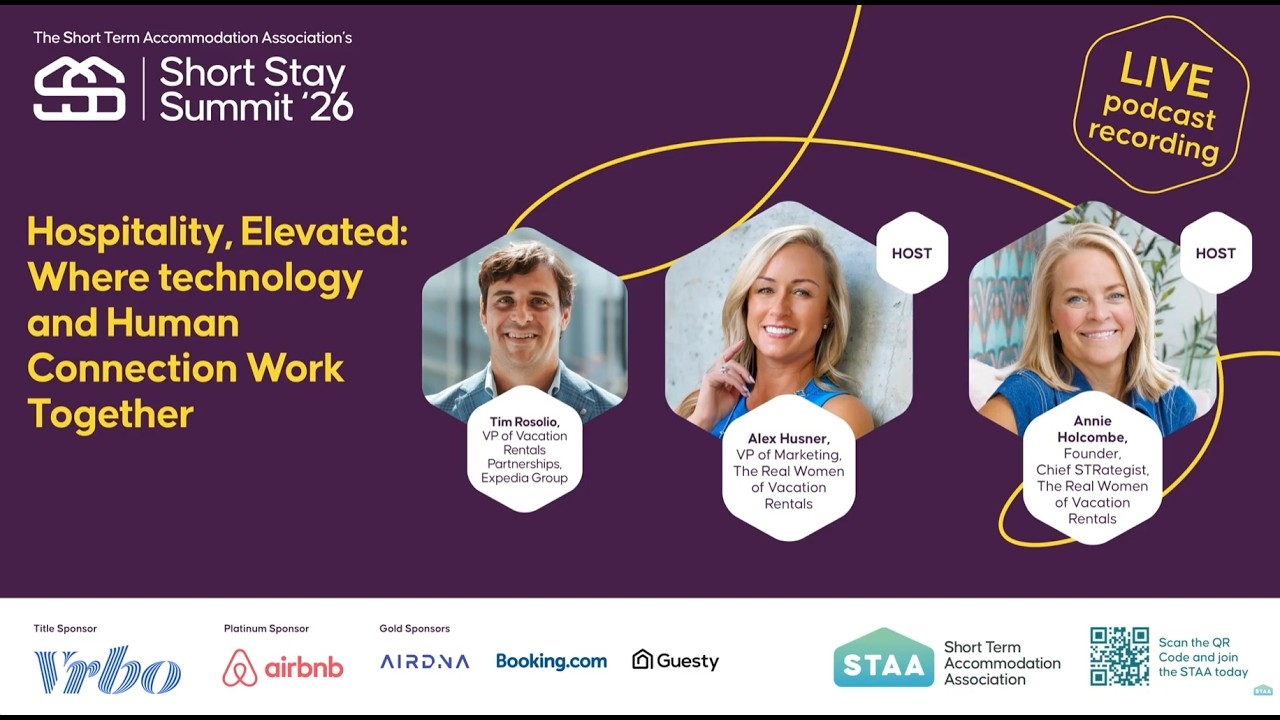 Live at Short Stay Summit 2026 | Hospitality Elevated: Where Tech and Human Connection Work together