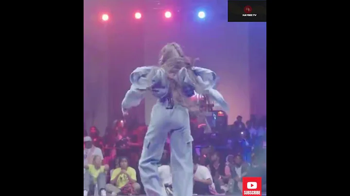 Kiekie scatter the dance floor with her amazing dance steps