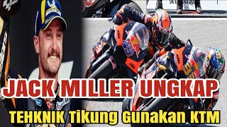 Jack Miller Ungkap Teknik Menikung dengan Motor KTM