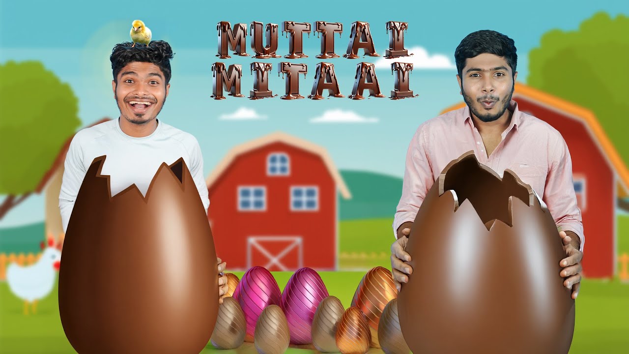 🥚🍭 Muttai Mittai Challenge Gone Wrong?! | Subu vs Harish | Turns into CAKE 🎂😂
