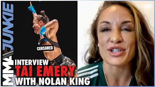 BKFC's Tai Emery Explains Viral Flashing Celebration, Says There's More To Come