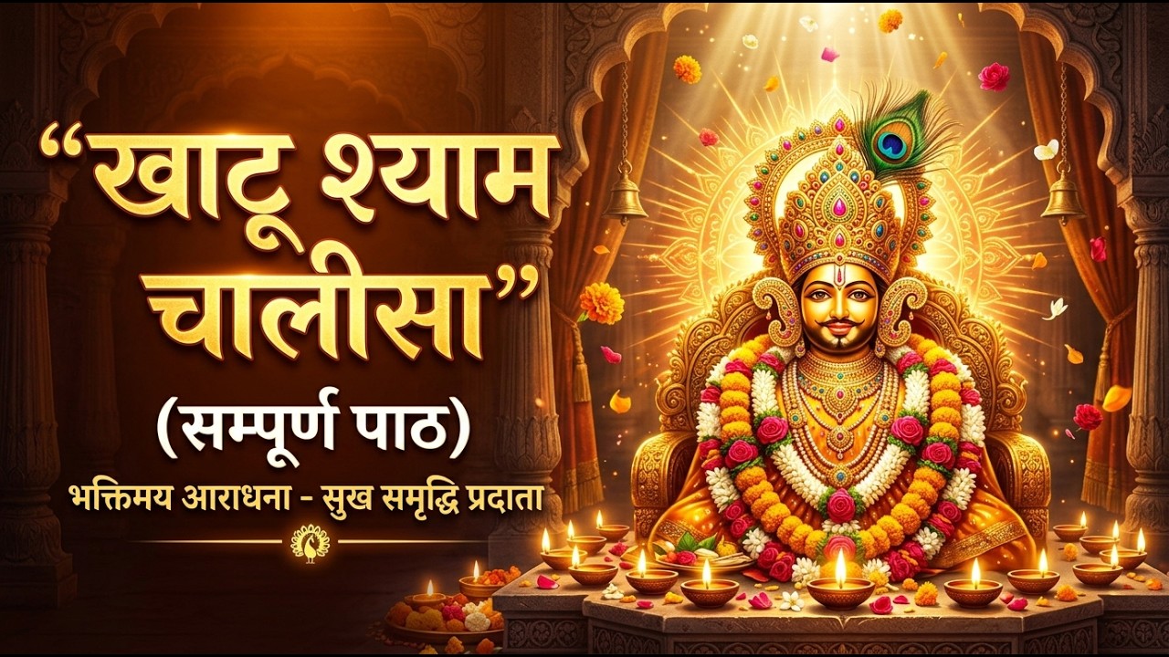 Shree Khatu Shyam Chalisa | Full HD Bhakti Song | Latest Shyam Baba Bhajan