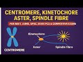 #neet Centromere,Kinetochore,Aster &Spindle Fibre Explain | NEET,AIIMS, UPSC,StatePCS BiologyConcept