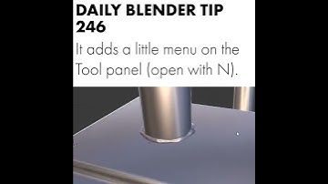 Daily Blender Tip 246 - How to make Welds two ways (Blender 2.7 & 2.8)