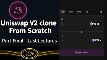 🚀 Creating a Uniswap Clone: Step-by-Step Tutorial 🦄 - Part Final |  make dream come true