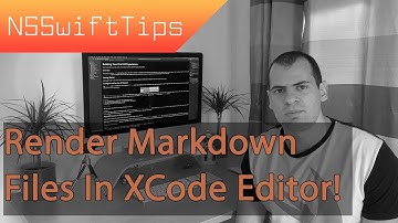 NSSwiftTips No: 6 - Make XCode Editor render Markdown files