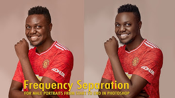 Frequency Separation For Male Portraits In Photoshop From The Start To End | Retouching My Photo