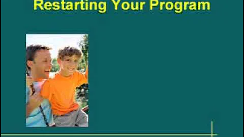 Program Termination & Restarting Your Program