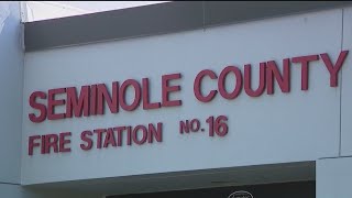 Seminole County firefighters dealing with foul sewage-like odor at fire station