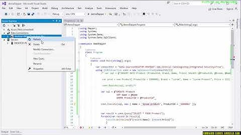 【Blazor】update with Dapper