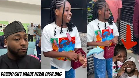 Davido Gift Imade $8,000 (N12.5) Dior Bag and Sushi Date After Proud School Performance